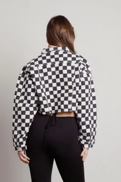 Tobi Jennie Checkered Jacket -