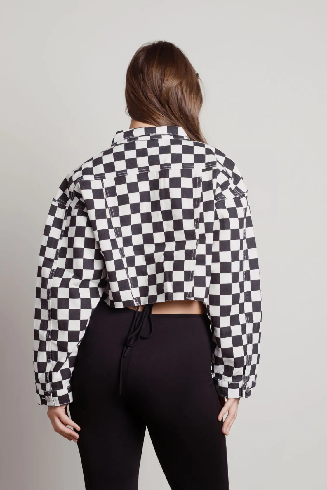 Tobi Jennie Checkered Jacket -