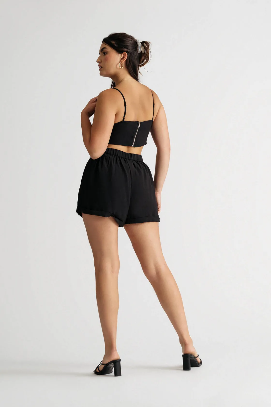 Tobi Jennifer Crop Top And Short Set -
