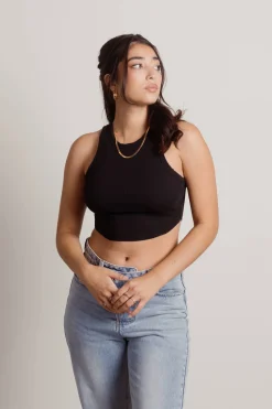Tobi Joah Crop Top - Ivory