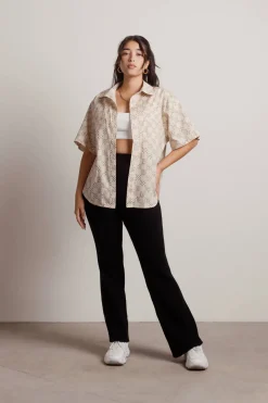 Tobi Joline Checkered Top -