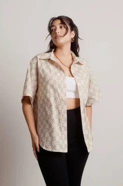 Tobi Joline Checkered Top -