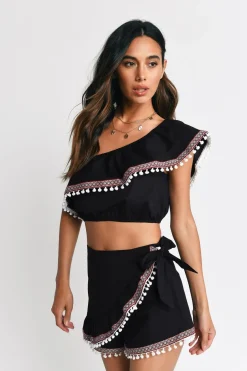 Tobi Judy Crop Top - White