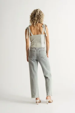 Tobi Junie Bustier Top - Ivory
