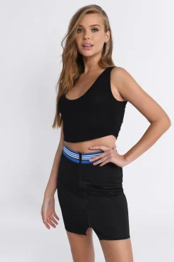 Tobi Just Do It Bodycon Mini Skirt -