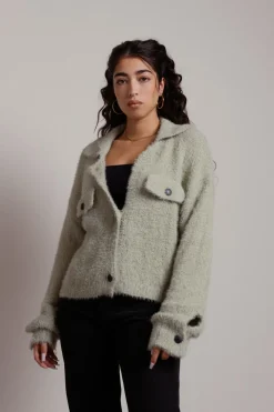 Tobi Just Enough Sass Sweater Cardigan -