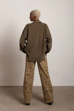 Tobi Just Listen Oversized Shacket - Lavender