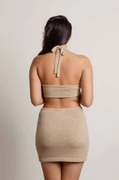 Tobi Just The Thing Cutout Bodycon Mini Dress - White