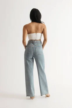 Tobi Just Thinking Of You Bustier Crop Top