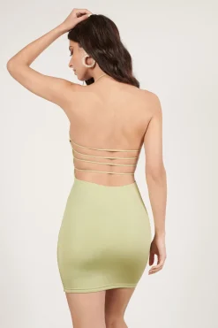 Tobi Kaci Open Back Bodycon Mini Dress -