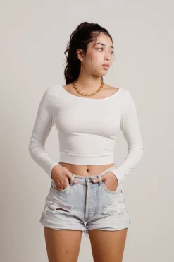 Tobi Kaleah Crop Top - Brown