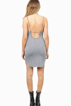 Tobi Kalina Open Back Bodycon Mini Dress -