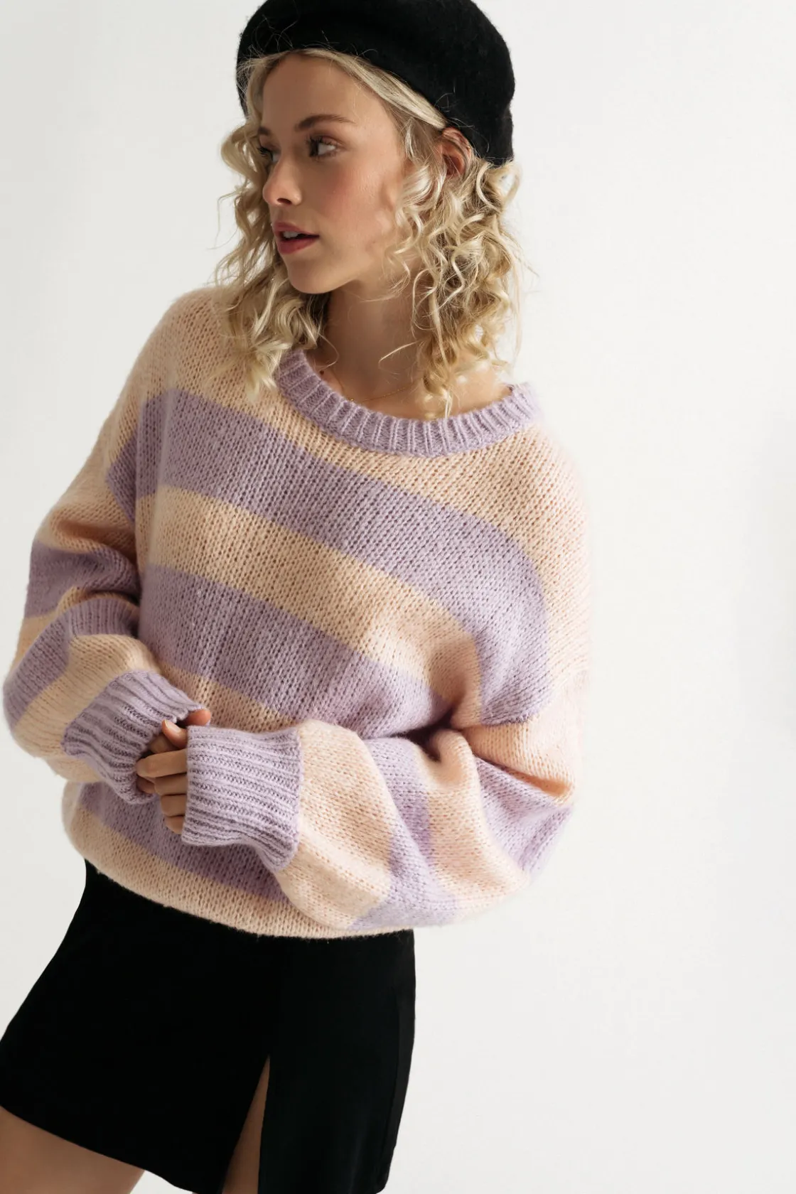 Tobi Kehlani Stripe Sweater -