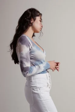 Tobi Kiegan Tie Dye Bodysuit -