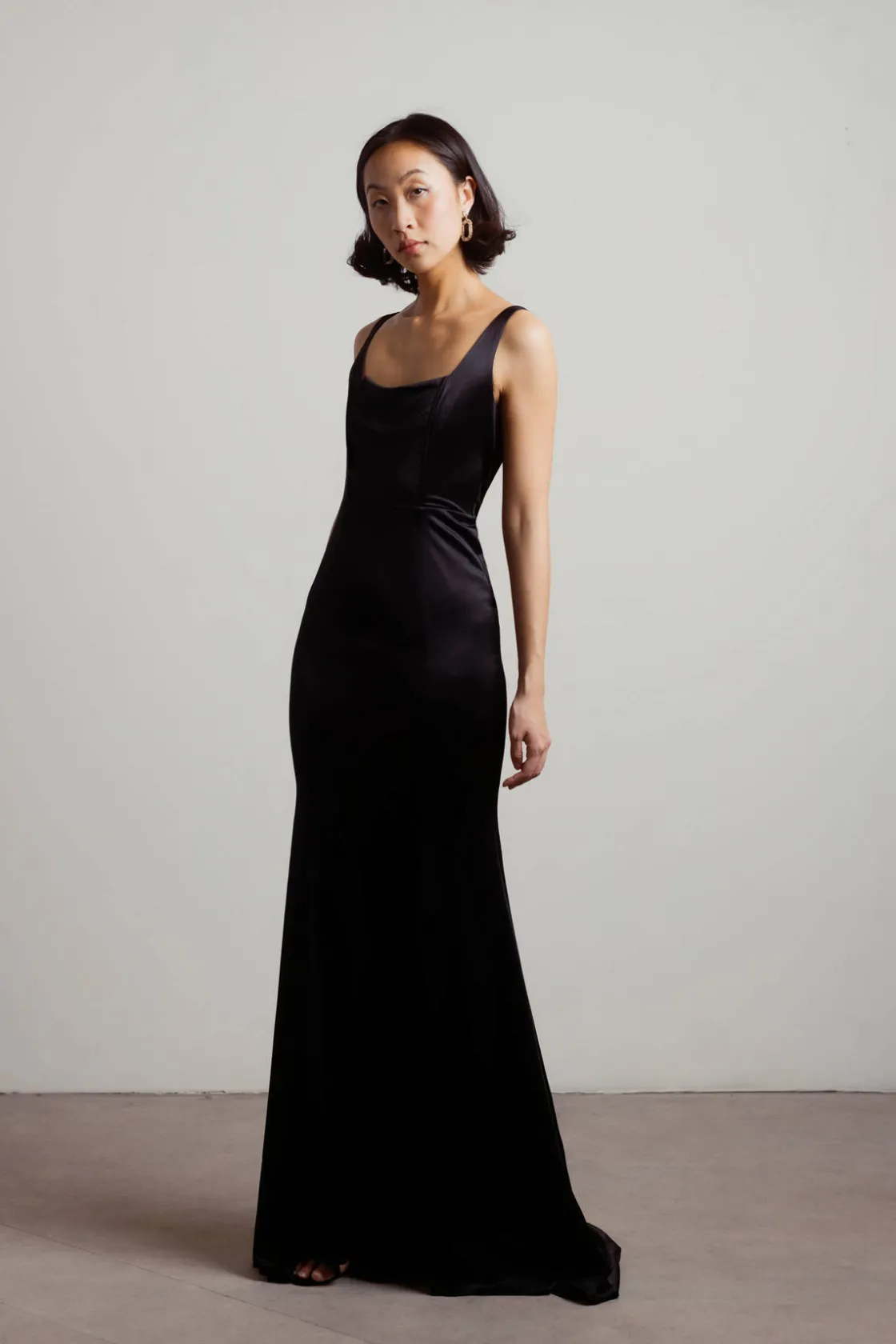 Tobi Kierra Backless Mermaid Maxi Dress -