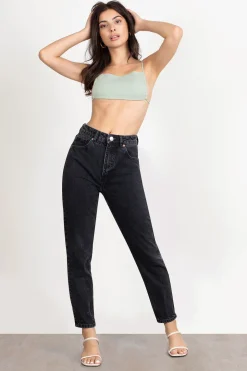Tobi Kiki Crop Top - Black