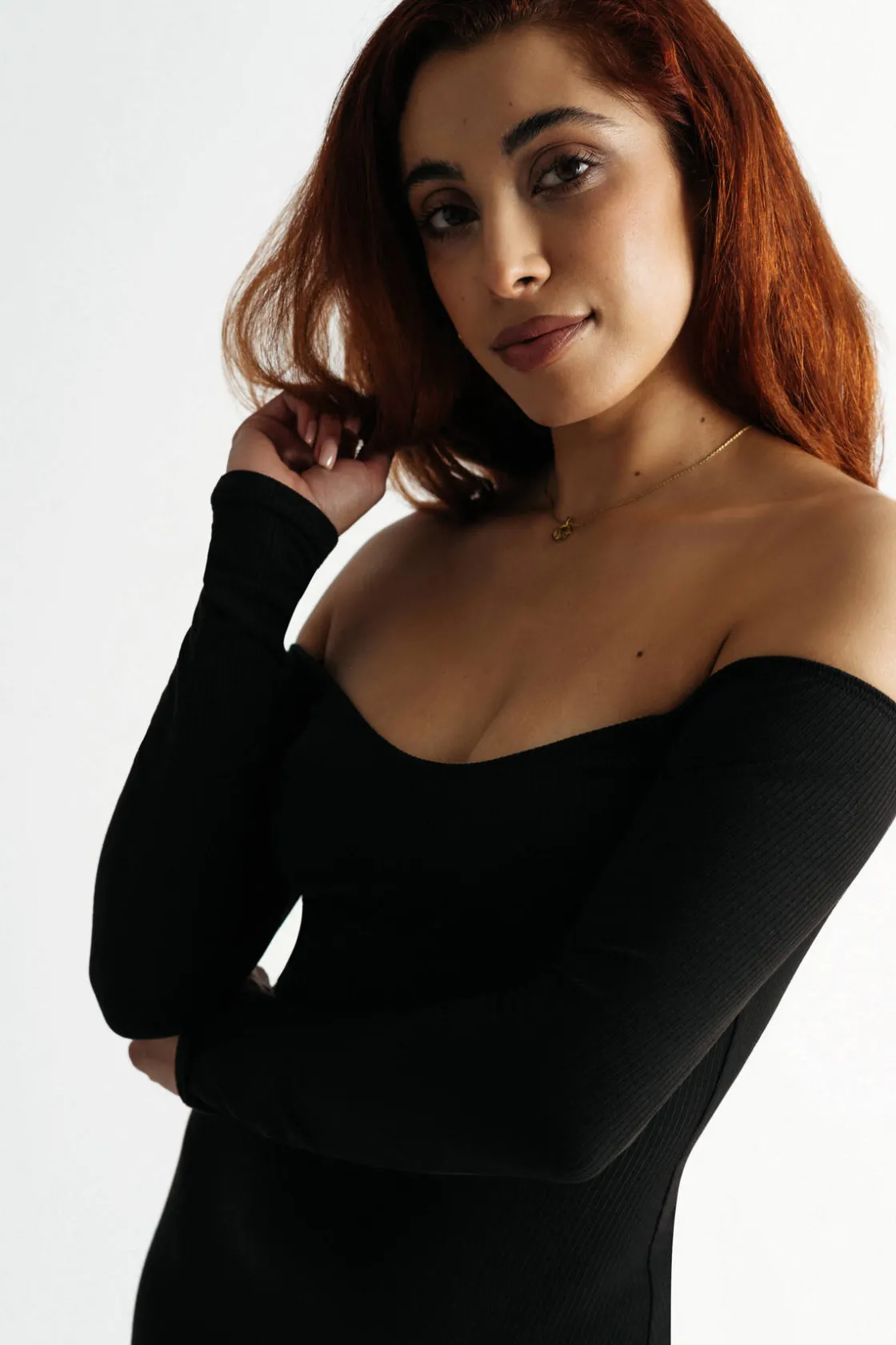 Tobi Kimberley Ribbed Bustier Mini Dress -
