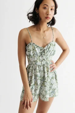 Tobi Kirstie Floral Romper -