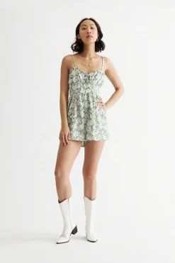 Tobi Kirstie Floral Romper -
