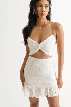 Tobi Klarisa Cutout Bodycon Mini Dress -