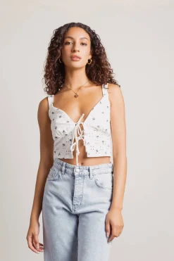 Tobi Knew Better Crop Top -