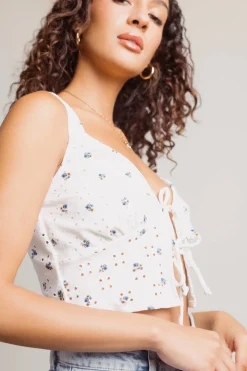 Tobi Knew Better Crop Top -