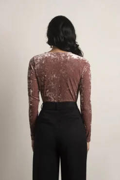 Tobi Knot Yours Plunging Bodysuit -