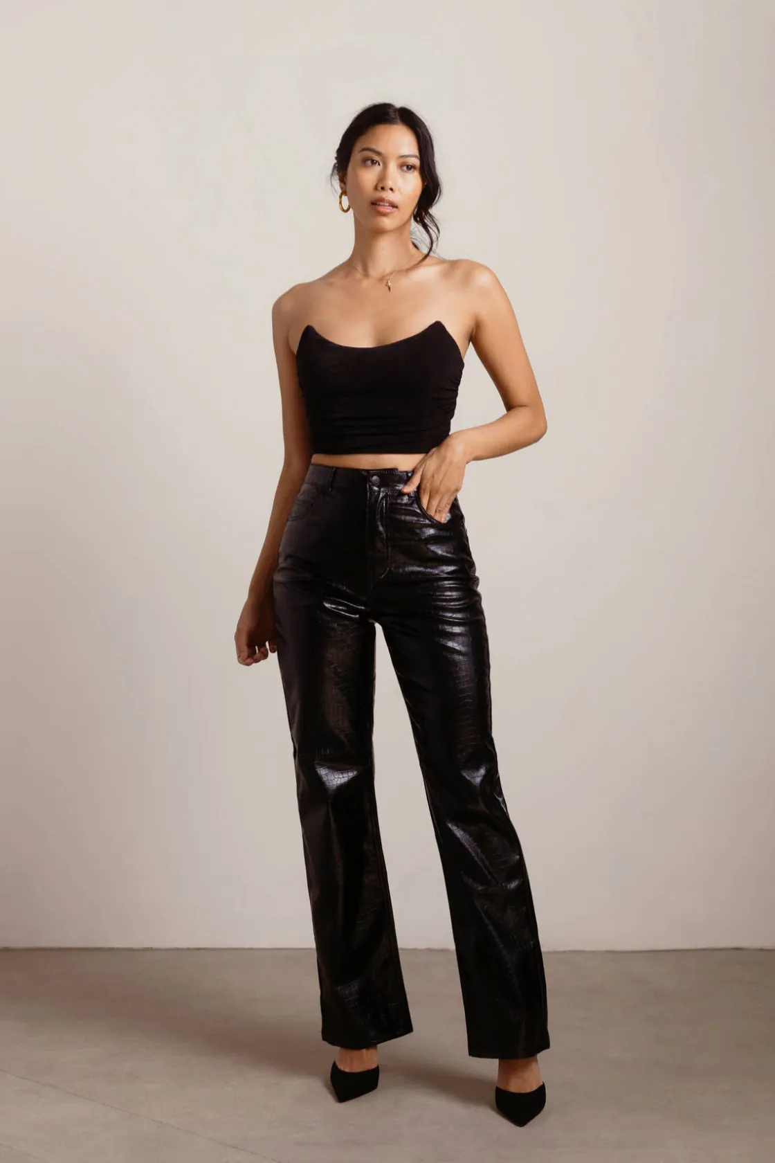 Tobi Know Better Straight Leg Pants -