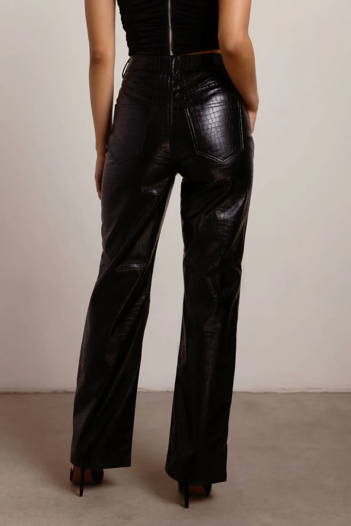 Tobi Know Better Straight Leg Pants -