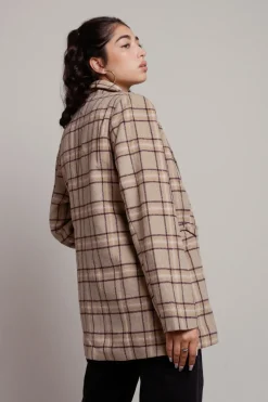Tobi Korra Plaid Blazer -