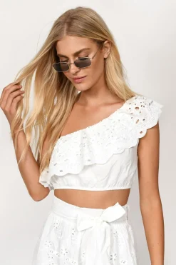 Tobi Kyla Crop Top - Red