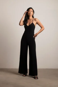 Tobi Late Night Cross Back Jumpsuit - White