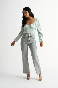 Tobi Lazy Afternoon Bustier Top -