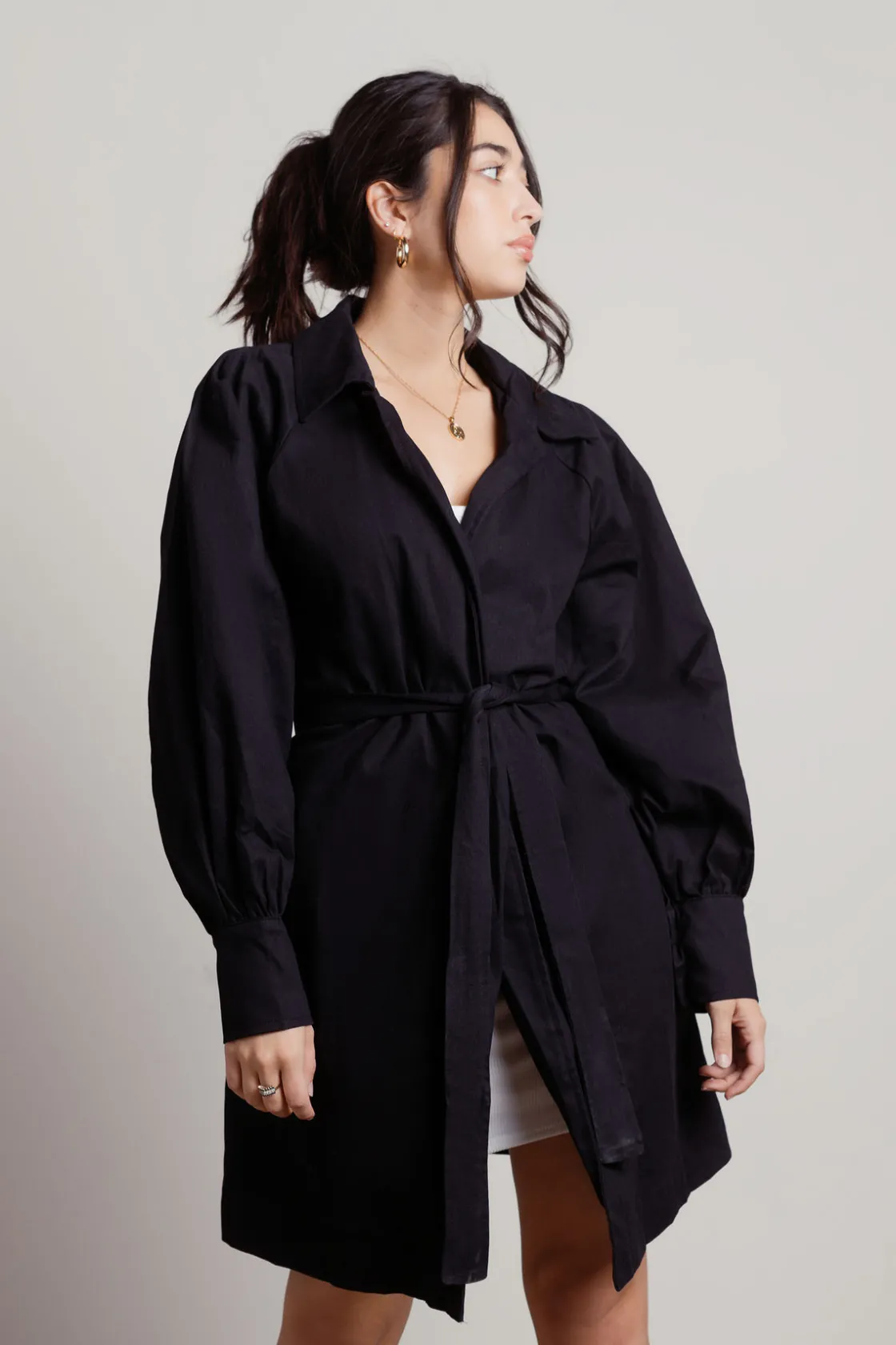 Tobi Leah Trench Coat -