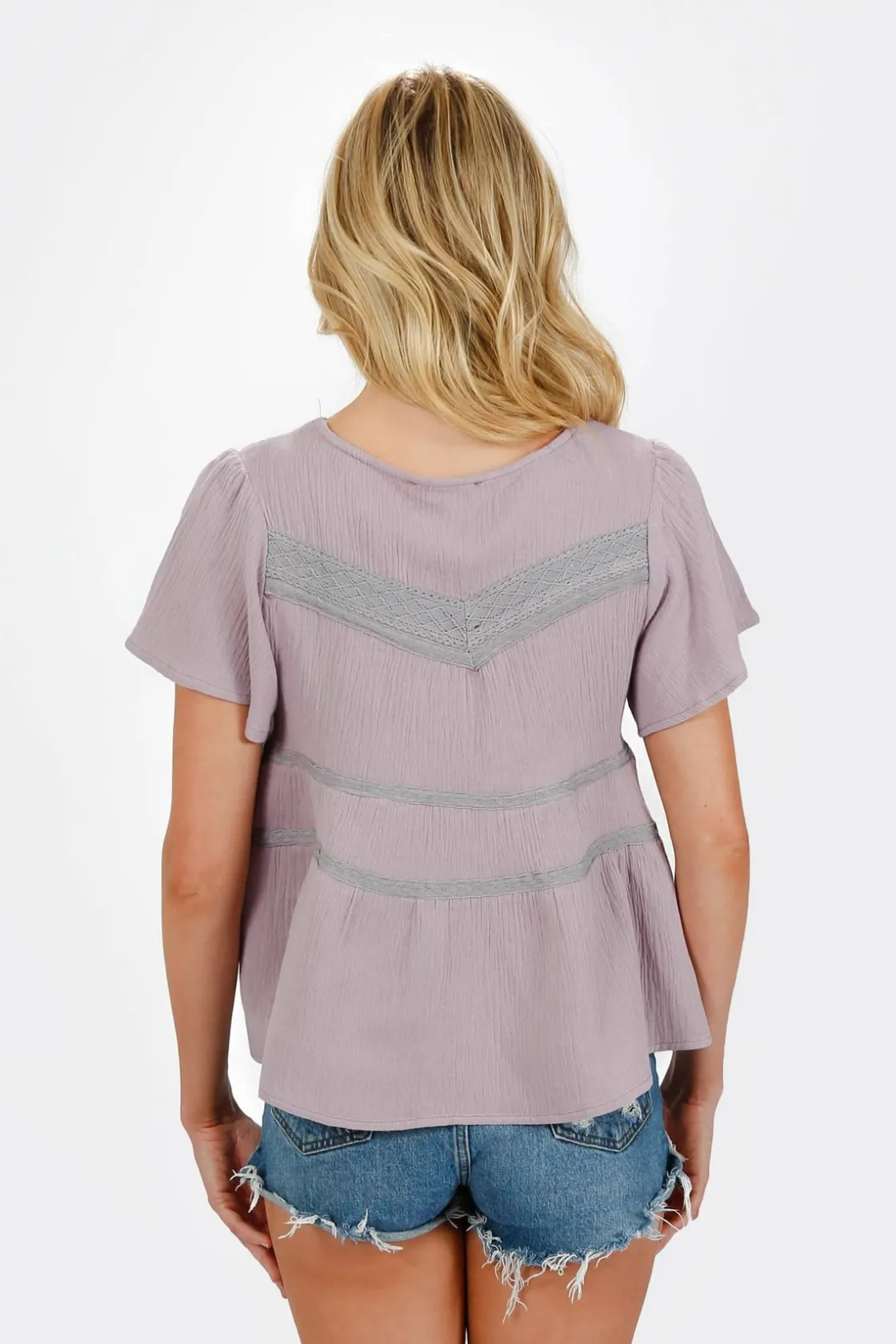 Tobi Leia Tiered Blouse -