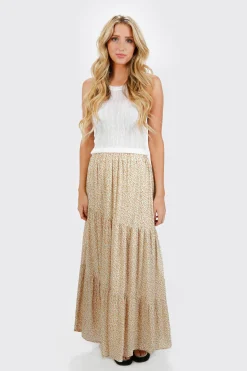 Tobi Lenneth Floral Maxi Skirt -