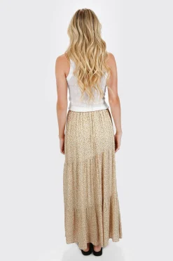 Tobi Lenneth Floral Maxi Skirt -
