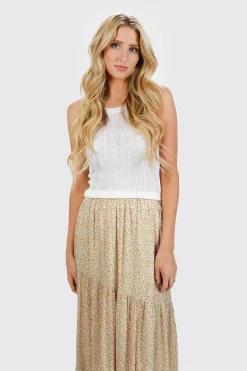 Tobi Lenneth Floral Maxi Skirt -