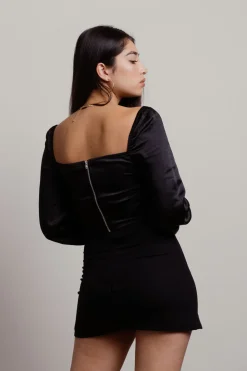 Tobi Let It Slip Crop Top -