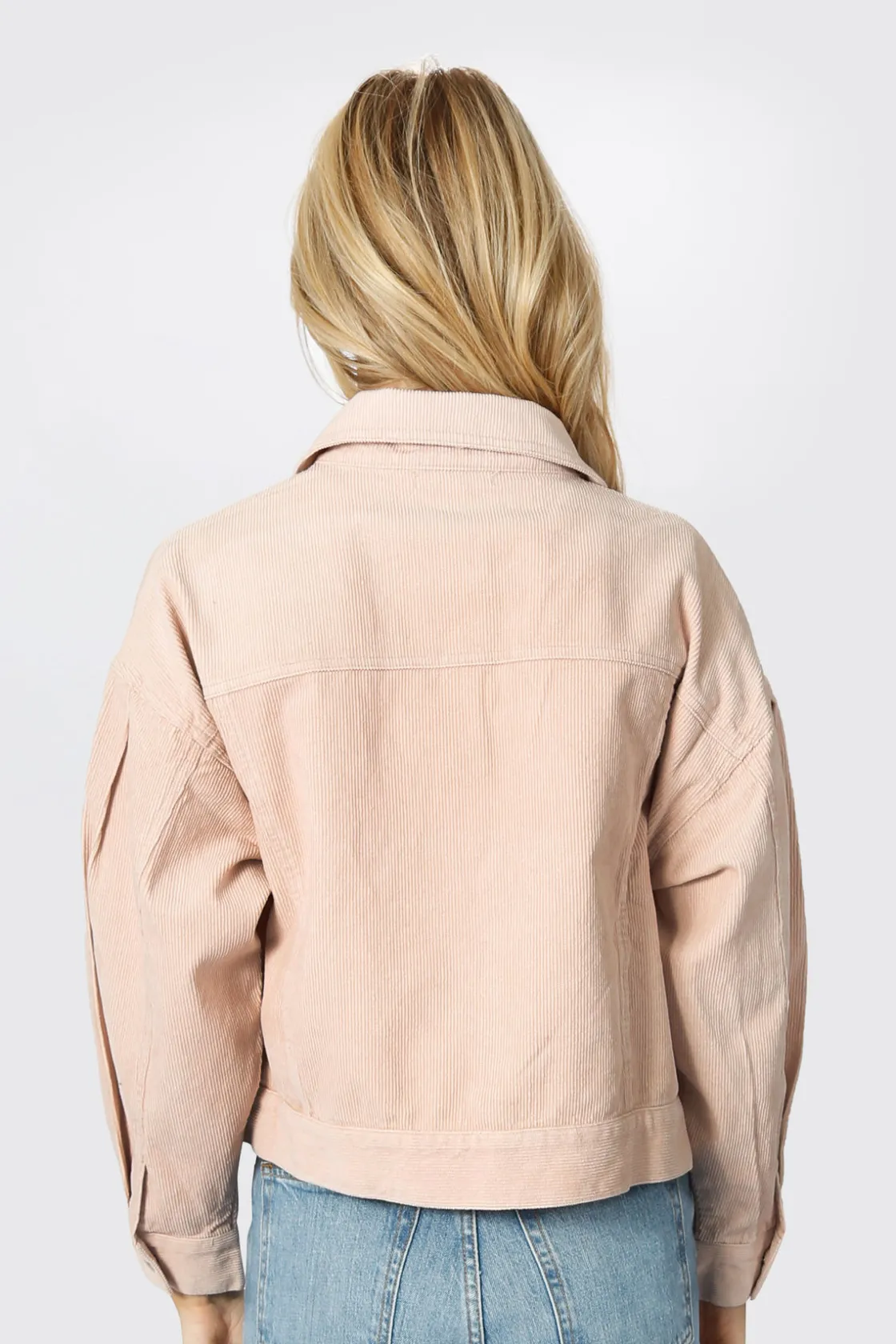 Tobi Let Me Down Cropped Jacket -