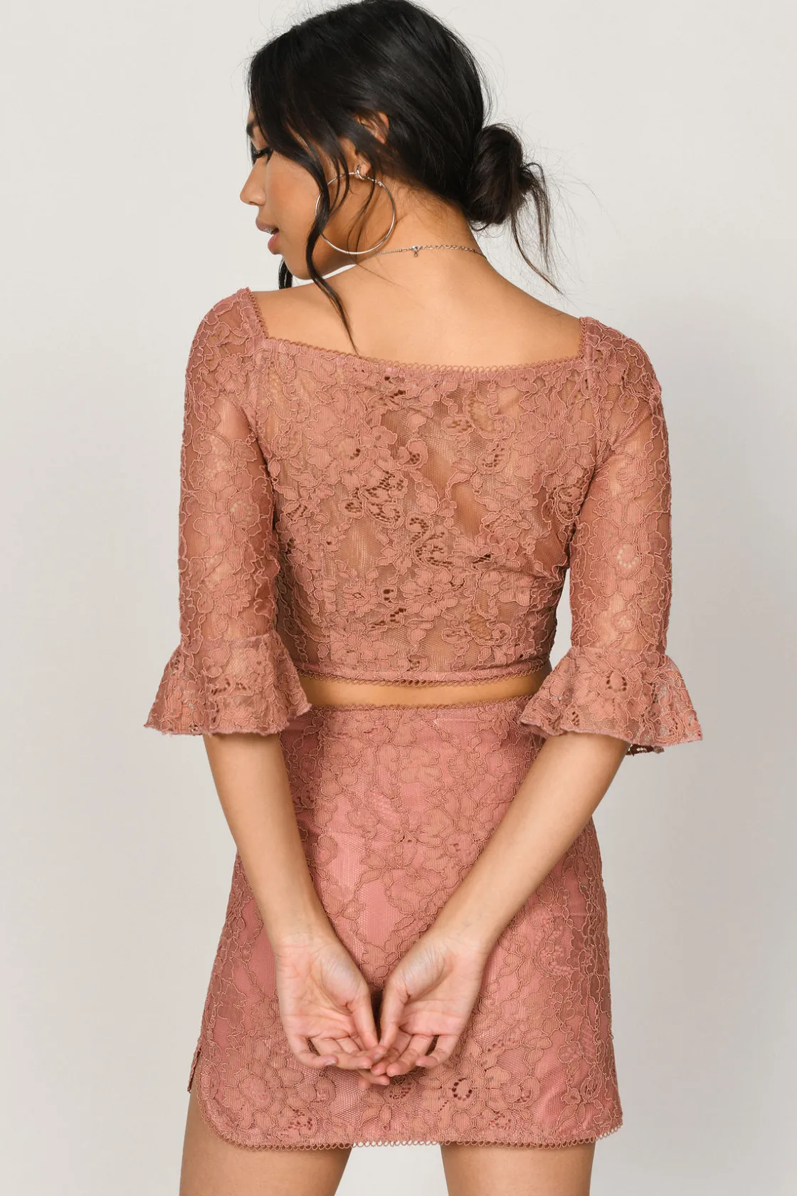 Tobi Lexy Crop Top - Sienna
