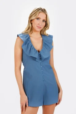 Tobi Liana Ruffle Romper -
