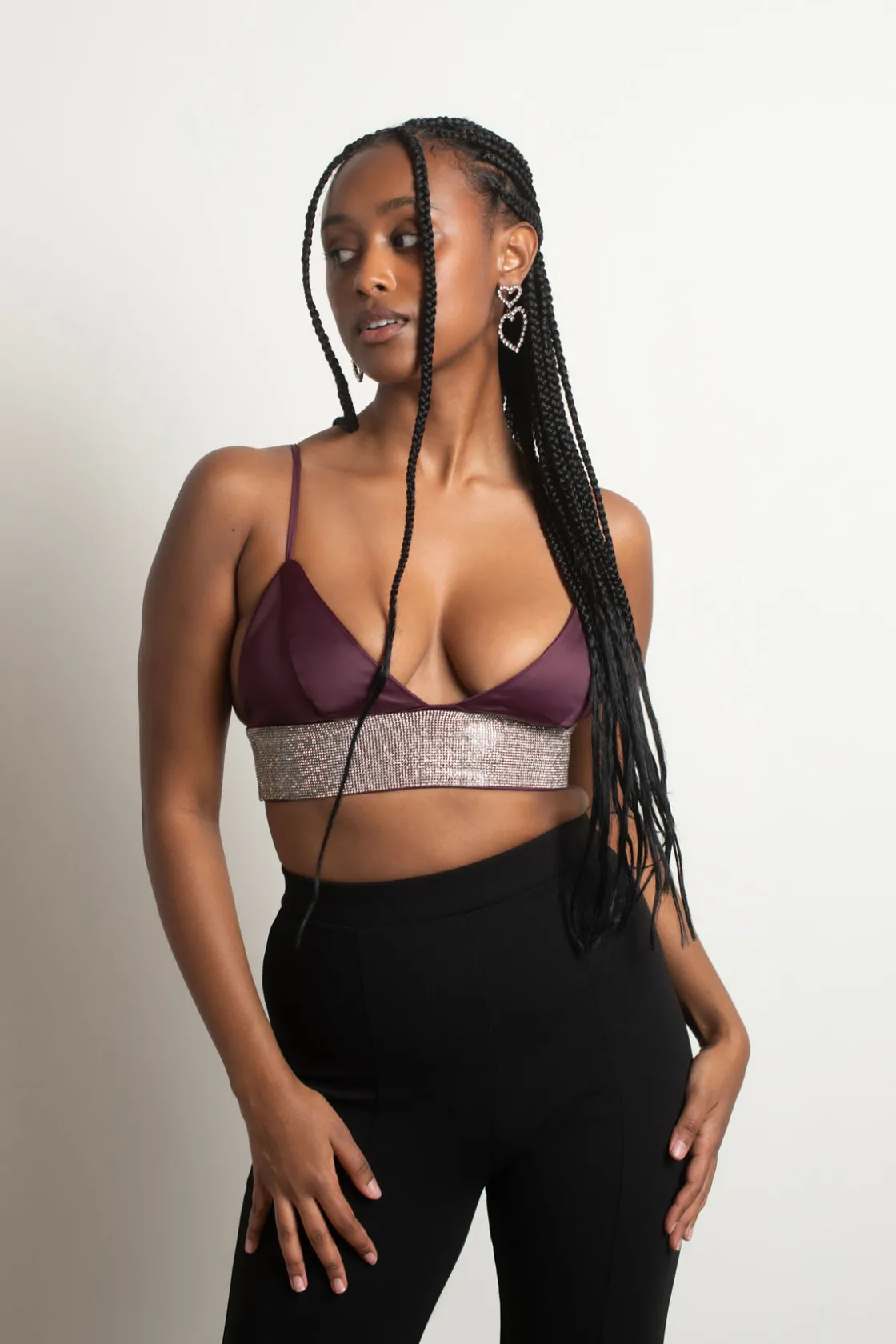 Tobi Liberated Crop Top - Champagne
