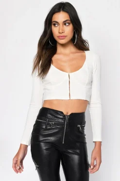 Tobi Lift My Spirits Crop Top -