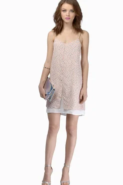 Tobi Lilliane Floral Open Back Mini Dress -