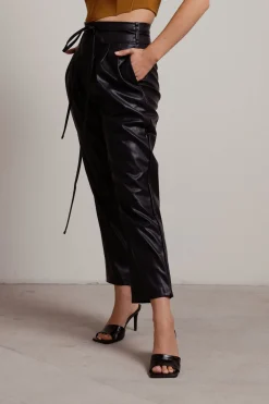 Tobi Lizzo Faux Leather Pants -