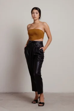Tobi Lizzo Faux Leather Pants -