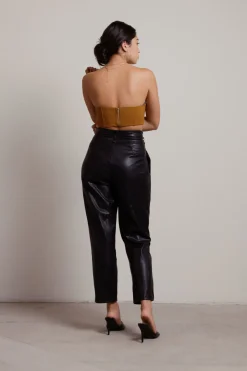 Tobi Lizzo Faux Leather Pants -