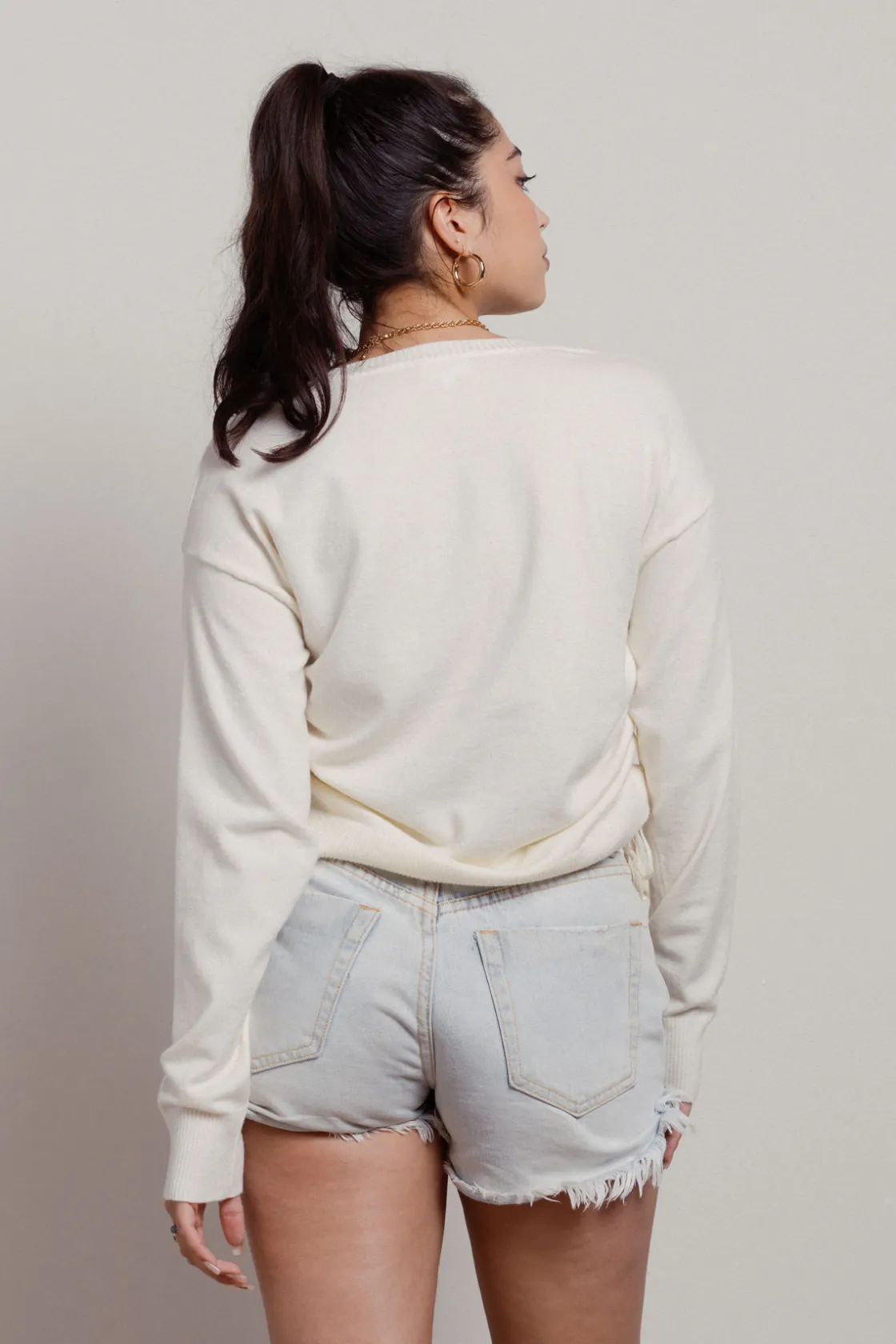 Tobi Loofs Ruched Sweater -