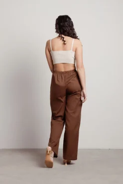 Tobi Look Here Straight Leg Pants -
